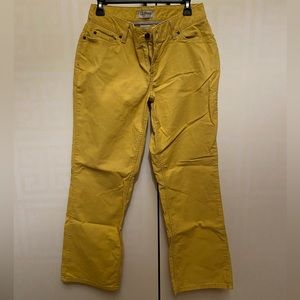 Mustard corduroys pants